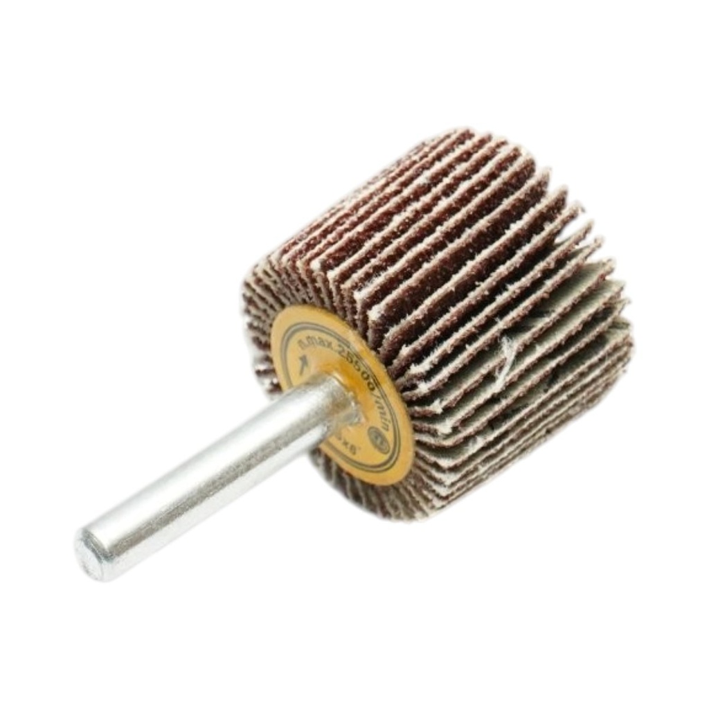 Rola lamelara abraziva cu tija 30x25x6mm P80