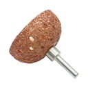 Cap polizat anvelope 50mm, granulatie 36, tija 3/8 inch