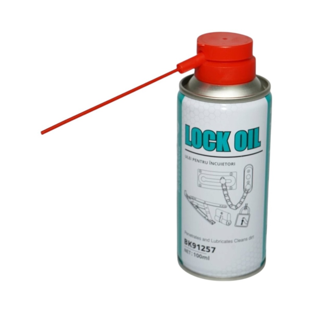 Spray ulei lubrifiant pentru incuietori, yale si lacate 100ml