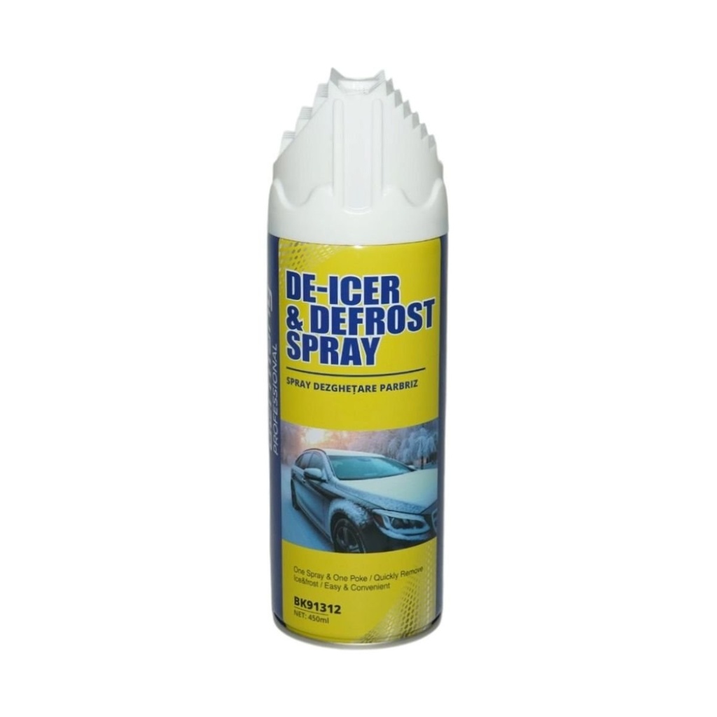 Spray dezghetare parbriz si geamuri auto 450ml