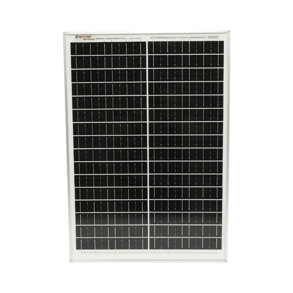 Panou solar 40W fotovoltaic monocristalin cu cablu de conectare 90cm si clesti baterie 570x400x25mm