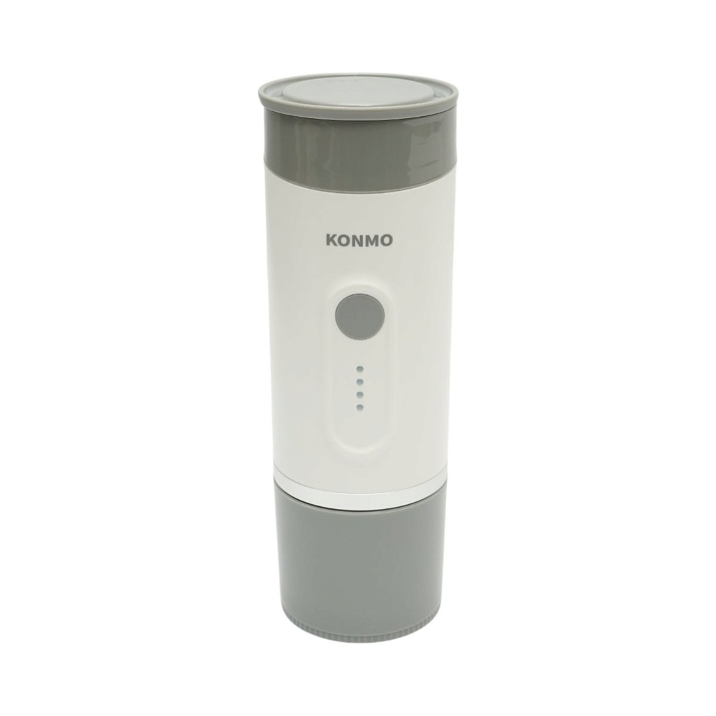 Aparat de cafea portabil cu acumulator 1800mAh, 12V, 10W, presiune 15 bar, rezervor apa 110ml, cafea macinata, capsule Nespresso