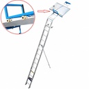 Lift electric 19m pentru ridicare panouri solare fotovoltaice, carucior mobil, telecomanda, sarcina maxima 200kg