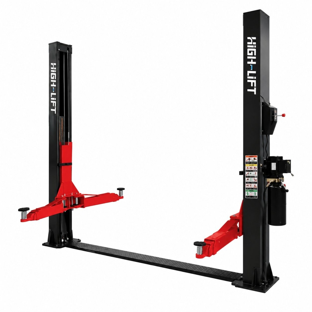 Elevator auto cu 2 coloane 220V, 2.2kW, capacitate ridicare 5000kg, deblocare mecanica, inaltime ridicare 1800mm