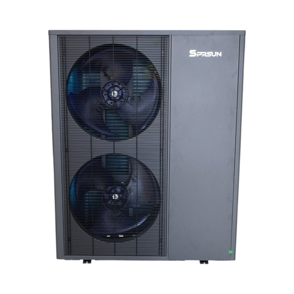 Pompa de caldura aer-apa monobloc 30kW, 380V, 75°C, R290 SPRSUN