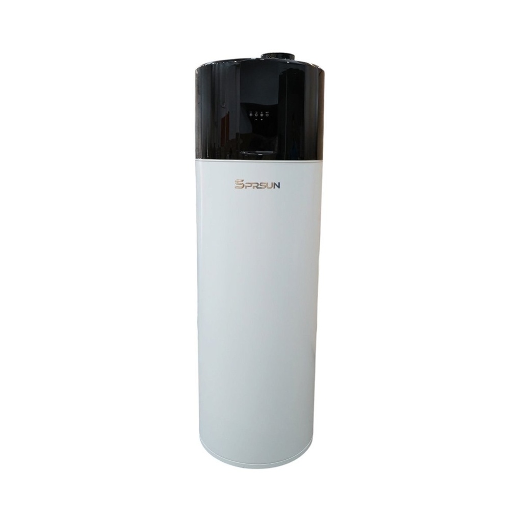 Pompa de caldura 3kW, 220V cu boiler apa calda incorporat 300L, 65°C, R290 SPRSUN