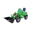 Mini incarcator frontal electric articulat 4x4, 2 motoare brushless 2200W, baterie 60V/70Ah, capacitate ridicare 400kg, latime cupa 1000mm