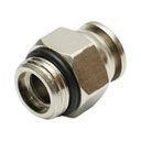 Mufa rapida dreapta metalica 10mm filet exterior M16