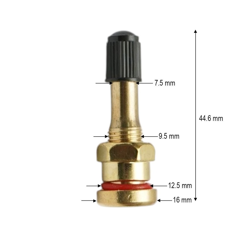 Valva roata camion tubeless 45mm V3-20-1