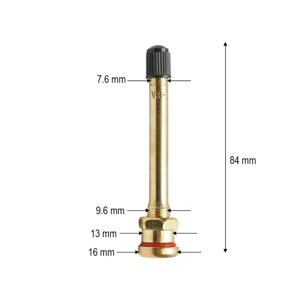 Valva roata camion tubeless 84mm V3-20-3