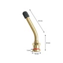 Valva roata camion tubeless 75mm V3-20-7