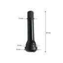 Valva roata tubeless 64mm TR418