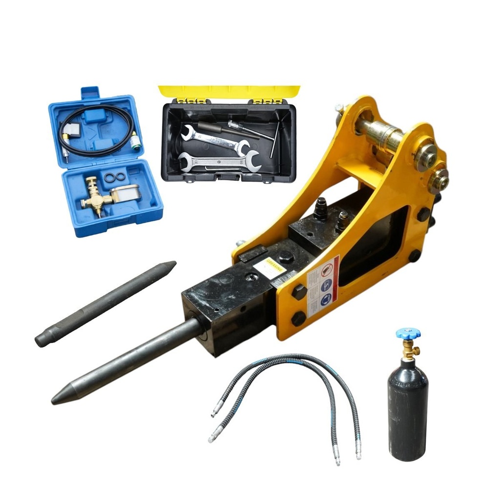 Picon ciocan hidraulic excavator 0.8-2.5T cu 2 dalti Ø 35mm incluse 100kg