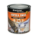 Vopsea email anticoroziva 3 in 1 gri platin D69 pe baza de solvent 1L, direct pe rugina, interior si exterior