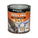 Vopsea email anticoroziva 3 in 1 alb boreal nova pe baza de solvent 1L, direct pe rugina, interior si exterior
