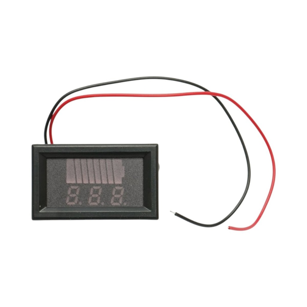 Indicator nivel baterie digital pentru masina electrica automata de spalat autobuze si camioane AAA548