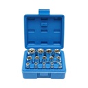 Trusa chei tubulare E-Torx E4-E24 Cr-V 14 piese