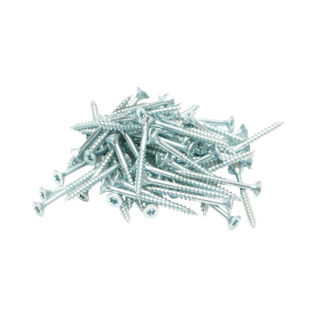 Surub lemn autofiletant 4x40mm, cap inecat torx TX20, otel zincat 1000 buc/cutie