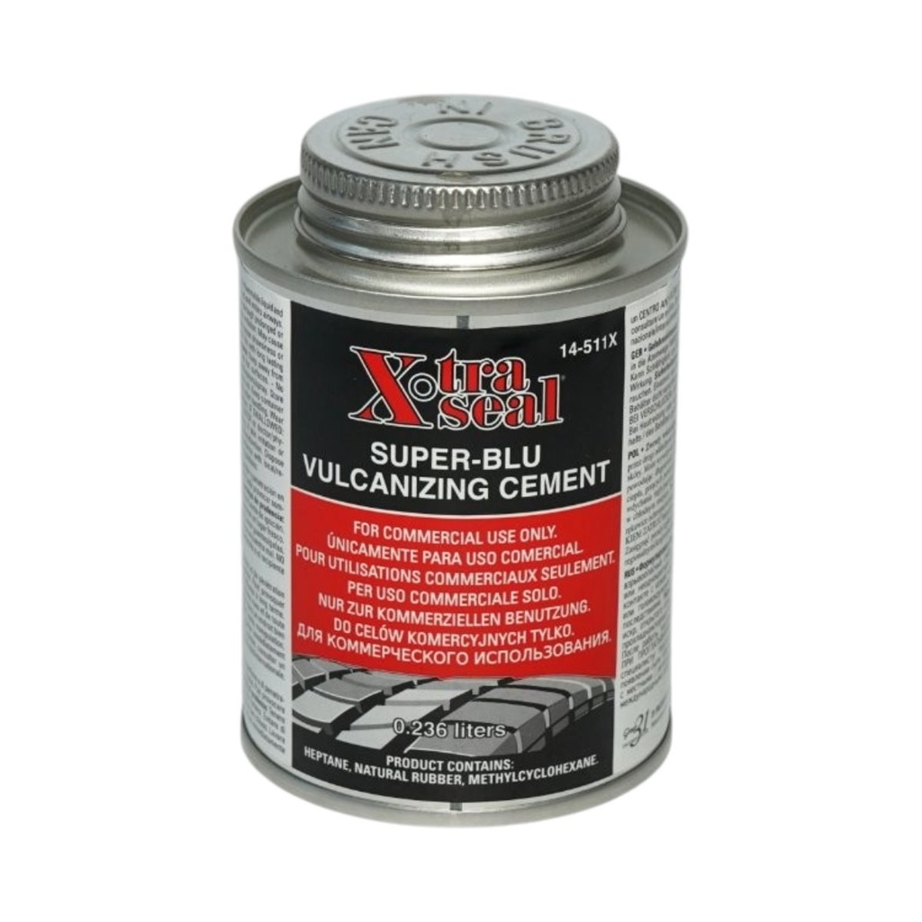 Adeziv vulcanizare petice anvelope radiale si diagonale Super-Blu 236ml 14-511X X-TRA SEAL