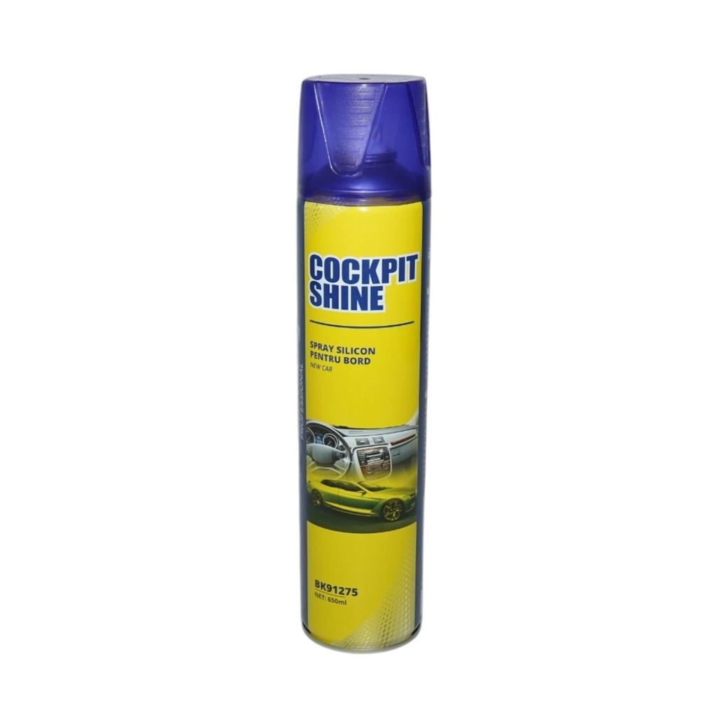 Spray silicon bord antistatic new car 650ml