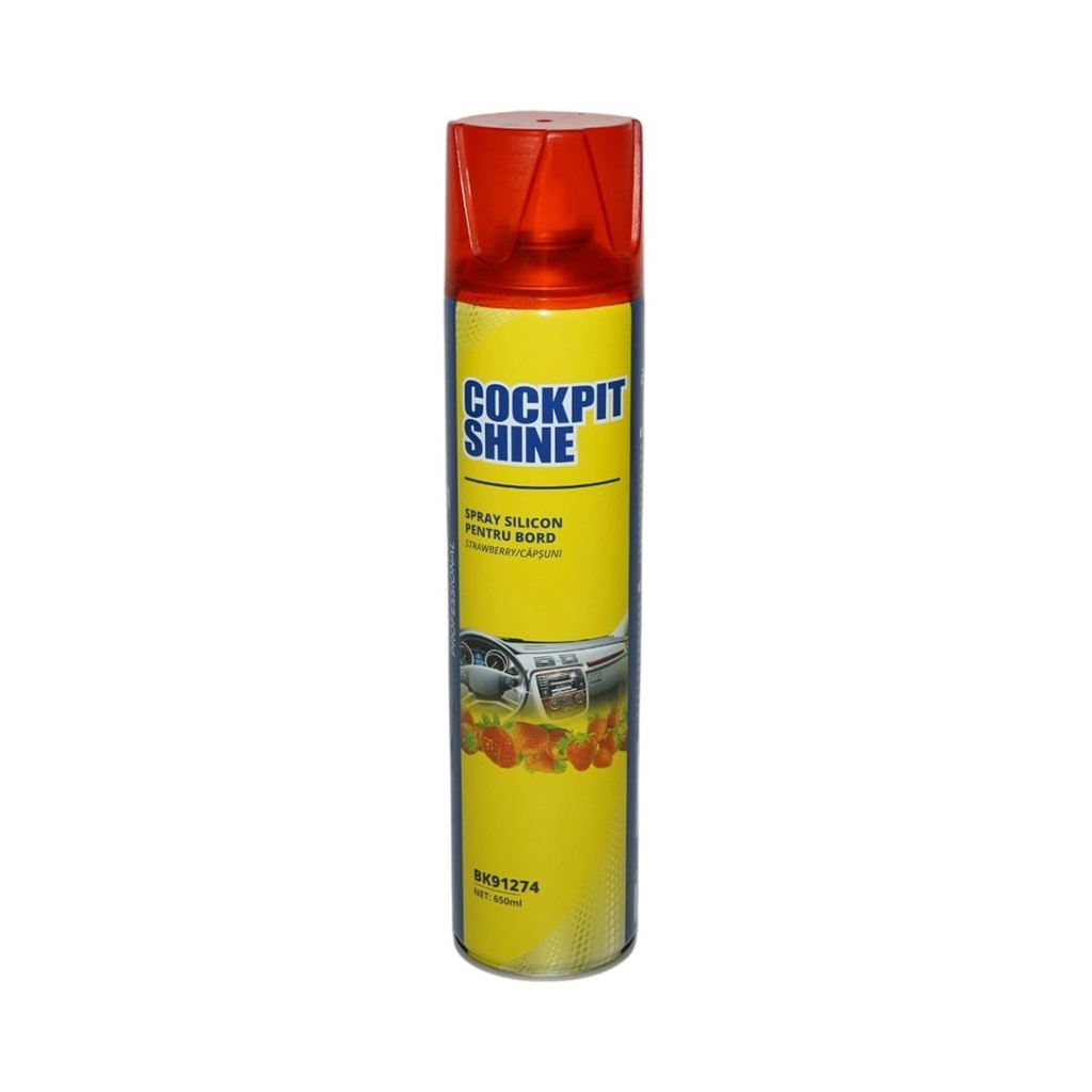 Spray silicon bord antistatic capsuni 650ml