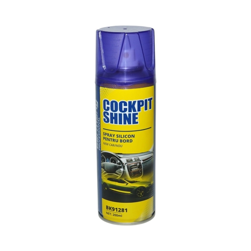 Spray silicon bord antistatic new car 200ml
