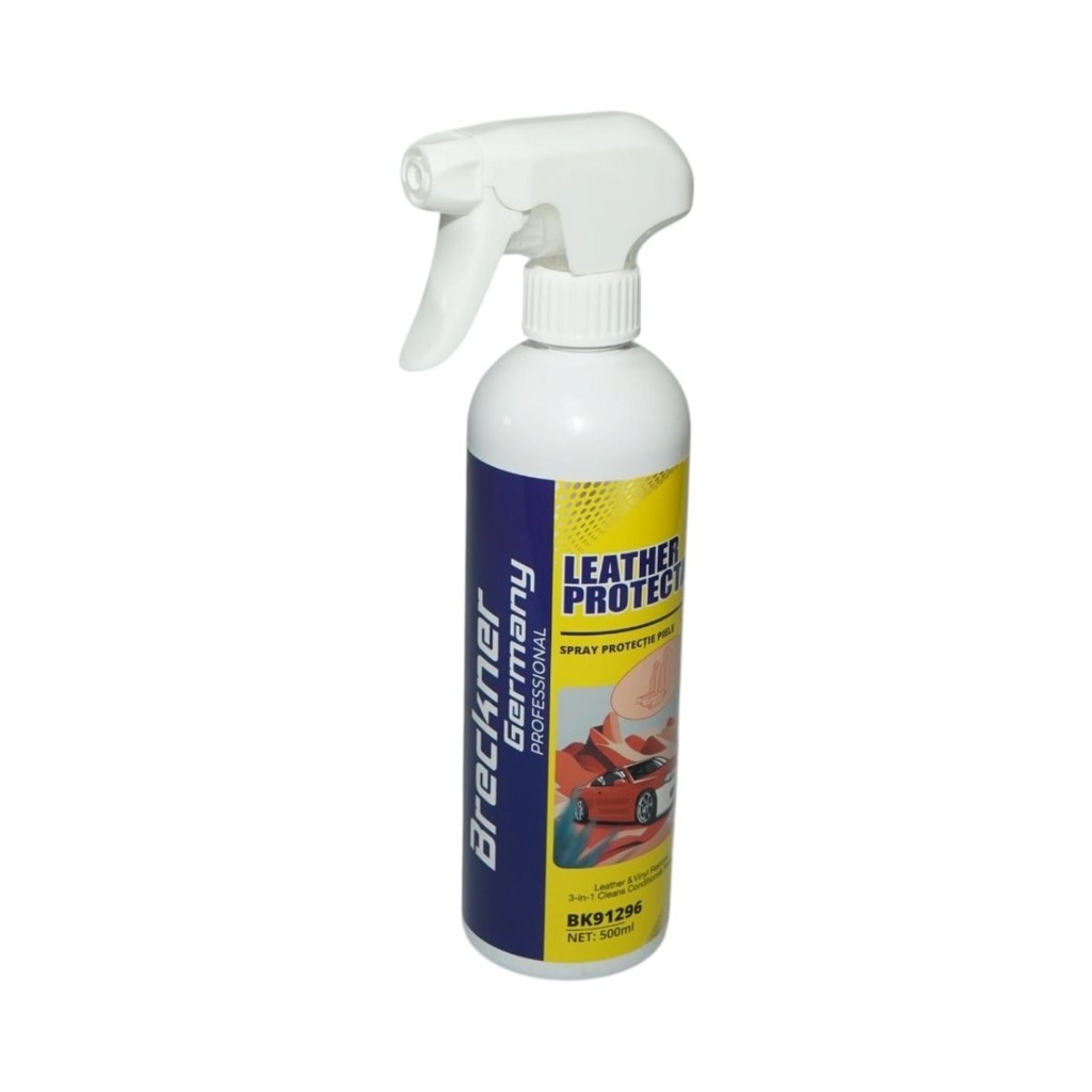 Spray tratament protectie piele si vinil 3 in 1 curatare, hidratare si restaurare Leather Protectant 500ml