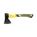 Topor profesional 600g cu lama din otel forjat, coada din fibra de sticla si maner antiderapant TPR Crownman