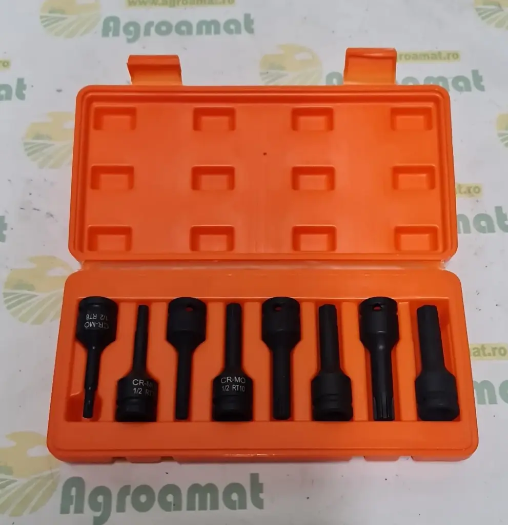 Trusa Chei Tubulare 8 piese
