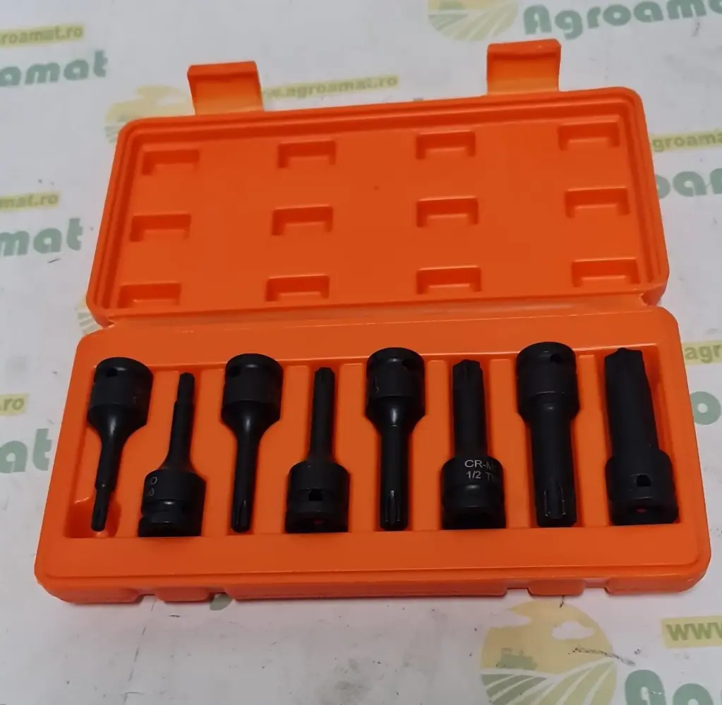 Trusa Chei Tubulare Torx 8 piese