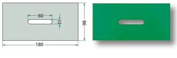 Razuitor (Racleta) din Plastic Krone 490761.2