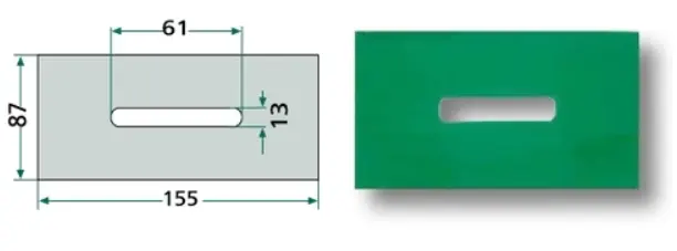 Razuitor (Racleta) din Plastic Maletti 