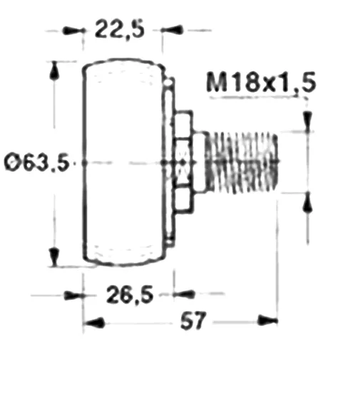 [AMAT1-94490] Piston cu Role M18x1,5