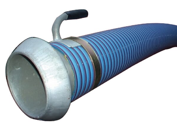 Furtun de aspirație albastru/roșu 6" 4m