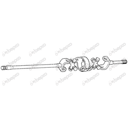 COMPLETE SHAFT ,4WD AXLE RH-LONG