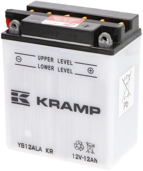 Baterie 12V 12Ah 165A cu pachet acid Kramp