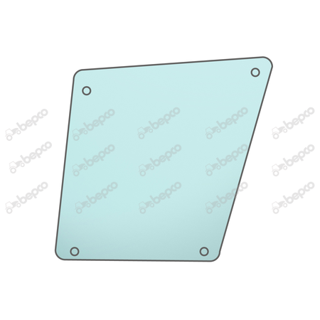 BOVENSTE DEURRAAM PLAT - GETINT