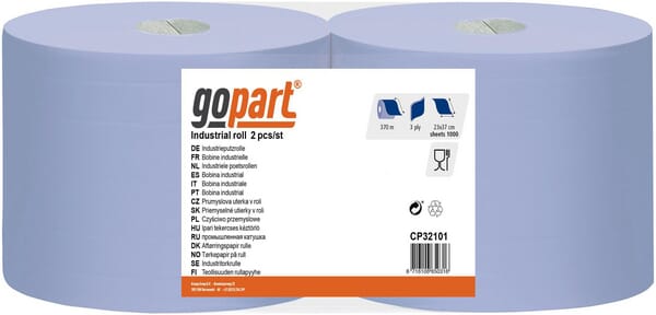 Prosop hârtie albastră 230mmx370m gopart