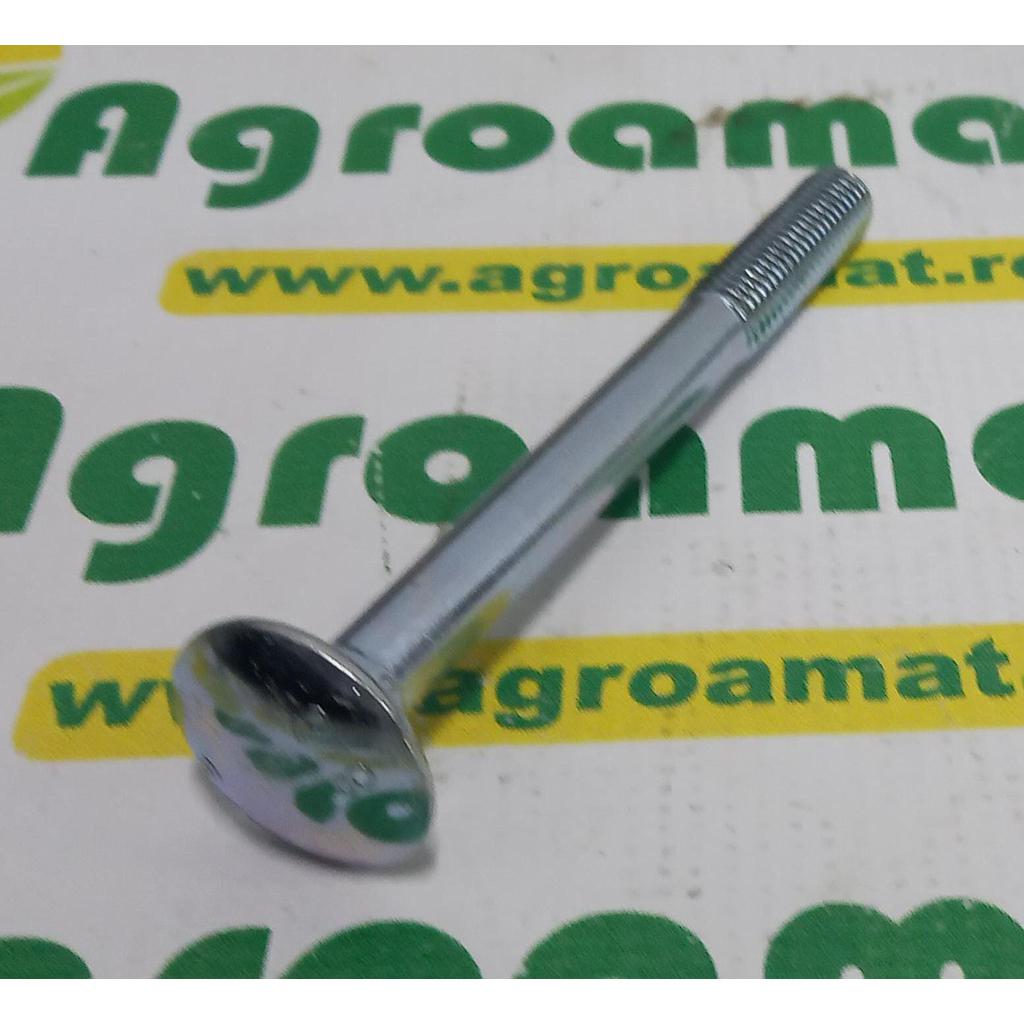 Surub Cap Bombat Torbant Gat Patrat M12x130mm