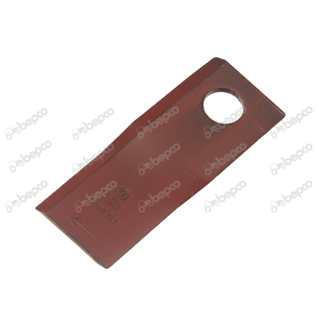 DRUM AND DISC MOWER BLADE RIGHT 118 X 48 X 4 MM - Ø19 MM - 1 PC