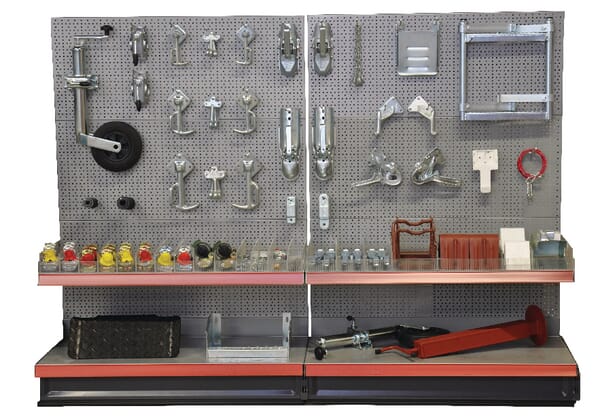 Modul comercial accesorii remorcă și sistem de frânare pneumatică 140x200cm