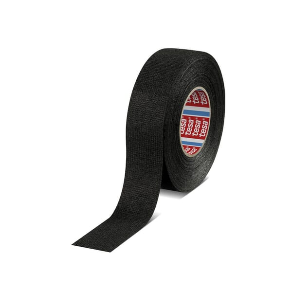 Bandă textilă PET negru 50mx50mm TesaBAND®