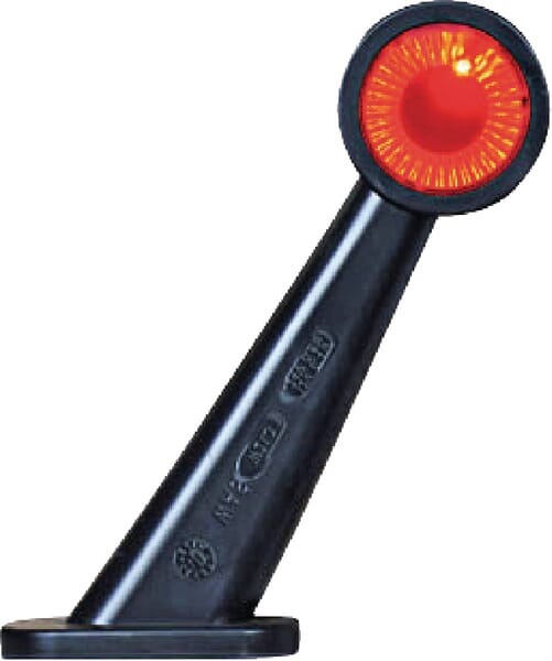 Lampă gabarit LED stânga 12-24V 190x164x48,6mm Kramp