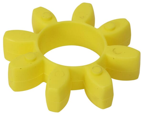 Amortizor cuplaj mecanic 38/45 92 Shore-A galben