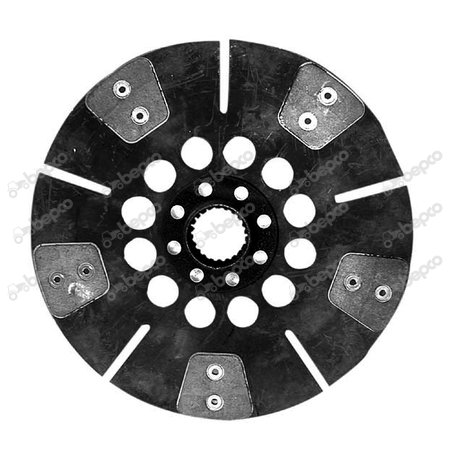 RIGID SINTERED PTO DISC - CAPTIVE Ø 310 - 45 X 50 - 24 / 5 PADS