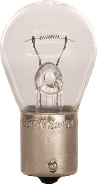 Bec incandescent P21W sferă BA15s 24V 21W alb Philips