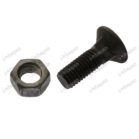 BOLTS COUNTERSUNK SQUARE SNARE -  8.8 Ø12 x 35 (BL. 10 PCS)