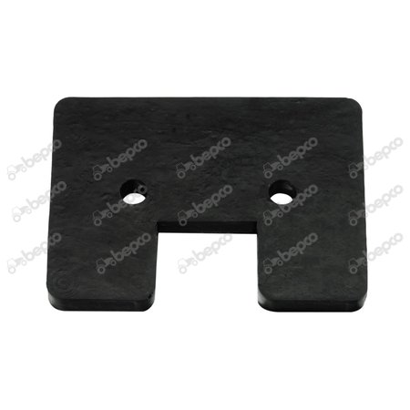 RUBBER PADDLE L 110 X 80 X 11 MM - DEPTH FOR CHAIN 35 X 30 MM