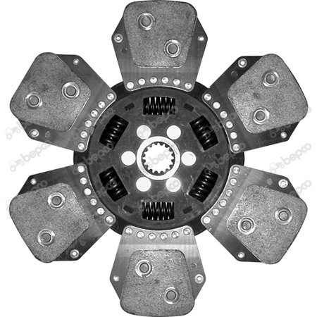 SPRING SINTERED ADVANCED DISC - LOOSE Ø 330 - 26,5 X 30 - 16 / 6 PADS