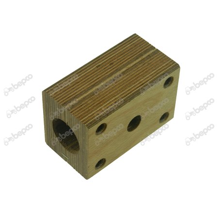 WOOD BEARING Ø 36 MM - 120 X 79.5 MM